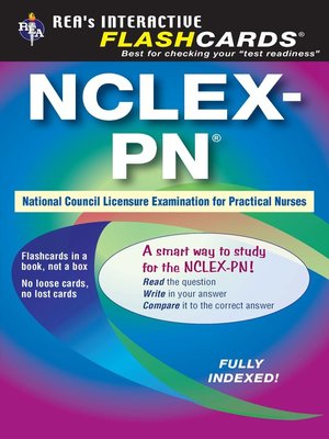 cover image of NCLEX-PN Flashcard Book